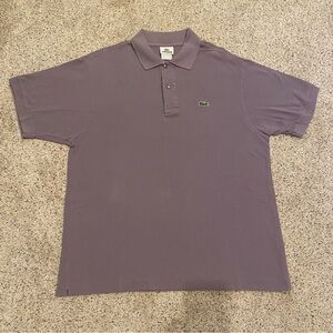 Lacoste Men's Polo Shirt in Deep Purple